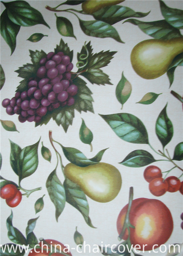 PVC Printed Tablecloth with Nonwoven Backing Oilproof, Waterproof Feature and Square Shape